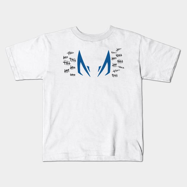 Captian Rex Sign Kids T-Shirt by Galactee 99